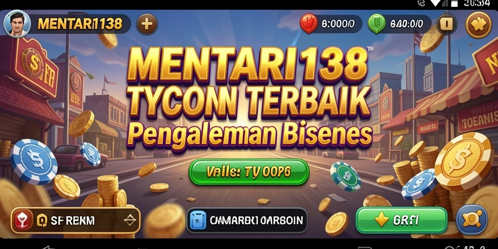 Screenshot gameplay MENTARI138 yang menunjukkan aksi Tycoon seru.
