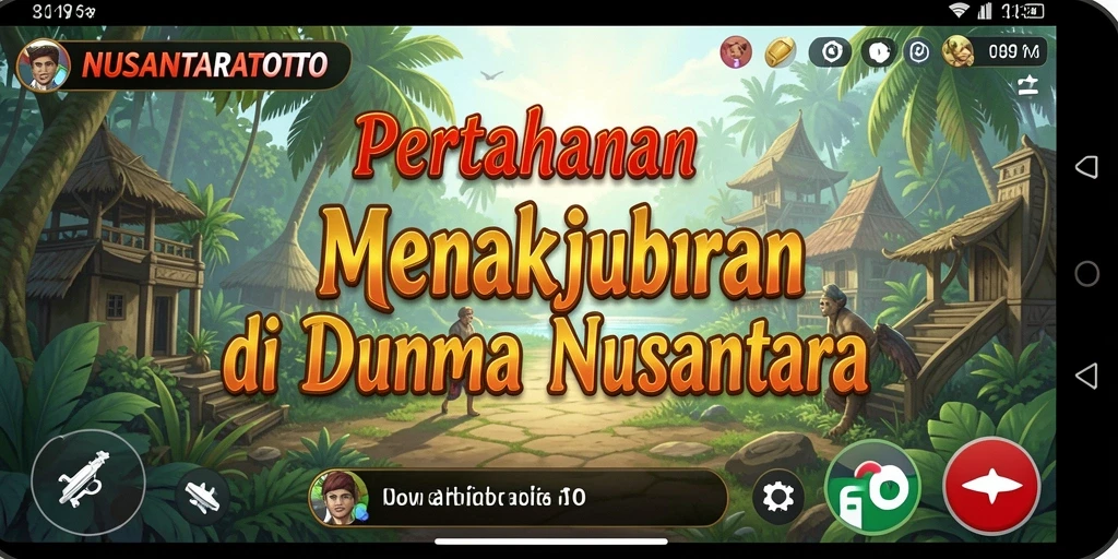 Pengalaman seru melawan gelombang musuh di NUSANTARATOTO.